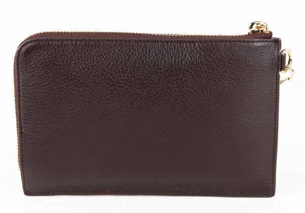 Клатч кожаный женский DKNY 362100802 brown DKNY, Артикул: 362100802 brown фото №1