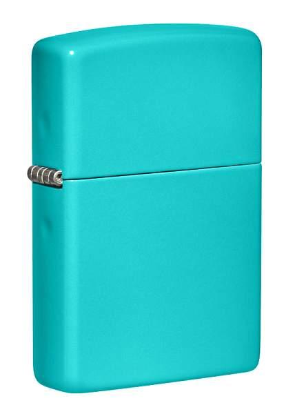 Зажигалка ZIPPO Classic с покрытием Flat Turquoise Zippo, Артикул: 49454 фото №1