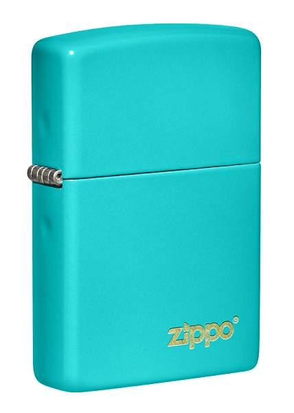 Зажигалка ZIPPO Classic с покрытием Flat Turquoise Zippo, Артикул: 49454ZL фото №1