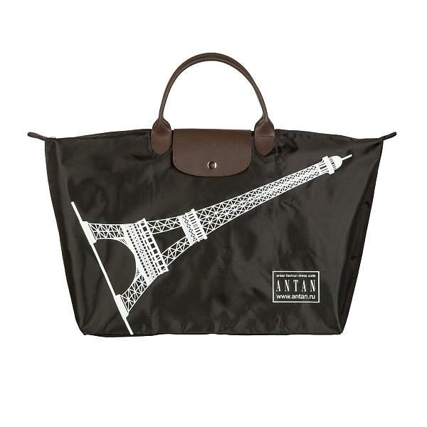 Сумка дорожная Antan black чёрный ANTAN 175 Eiffel tower black Antan, Артикул: 175 Eiffel tower black фото №1