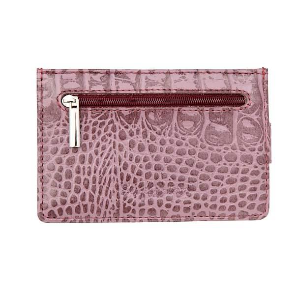 Кредитница розовый Sergio Belotti 7401 croco pink Sergio Belotti, Артикул: 7401 croco pink фото №1