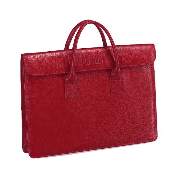 Женская деловая сумка BRIALDI Vigo (Виго) relief red BR03414GJ Красный Brialdi, Артикул: BR03414GJ фото №1