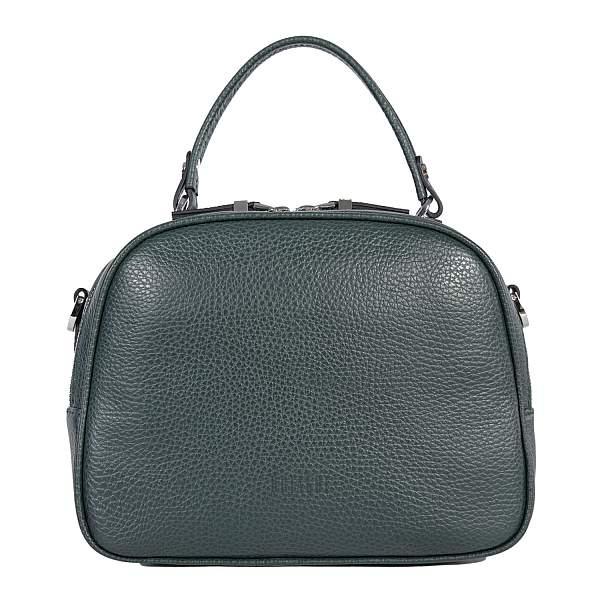 Сумочка в mini-формате с двумя отделениями BRIALDI Melissa (Мелисса) relief green BR47388DQ Зеленый Brialdi, Артикул: BR47388DQ фото №1