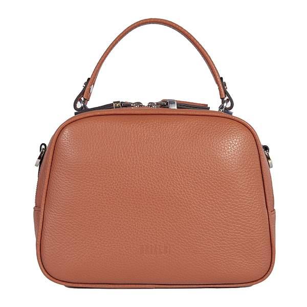 Сумочка в mini-формате с двумя отделениями BRIALDI Melissa (Мелисса) relief orange BR47390IL Оранжевый Brialdi, Артикул: BR47390IL фото №1