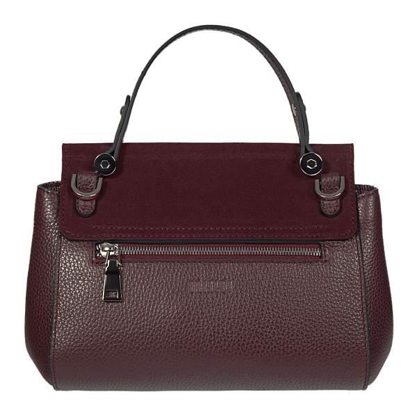 Классическая женская сумка MINI-формата BRIALDI Thea  (Тея) relief burgundy BR47441FR Бордовый Brialdi, Артикул: BR47441FR фото №1