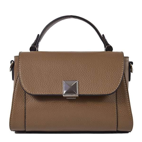 Элегантная сумочка mini-размера BRIALDI Laura (Лаура) relief brown BR47598JI Коричневый Brialdi, Артикул: BR47598JI фото №1