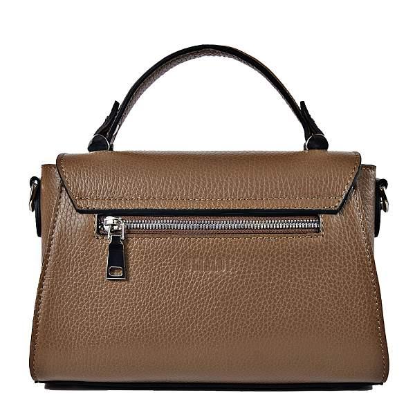 Элегантная сумочка mini-размера BRIALDI Laura (Лаура) relief brown BR47598JI Коричневый Brialdi, Артикул: BR47598JI фото №1