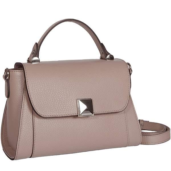 Элегантная сумочка mini-размера BRIALDI Laura (Лаура) relief beige BR47599CA Бежевый Brialdi, Артикул: BR47599CA фото №1