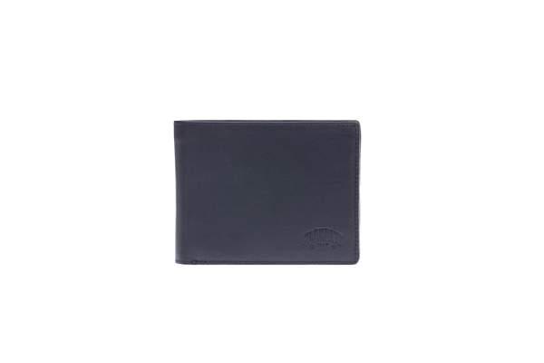 Бумажник KLONDIKE Dawson, натуральная кожа в черном цвете, 12,5 х 2,5 х 9,5 см KD1124-01 KLONDIKE 1896, Артикул: KD1124-01 фото №1