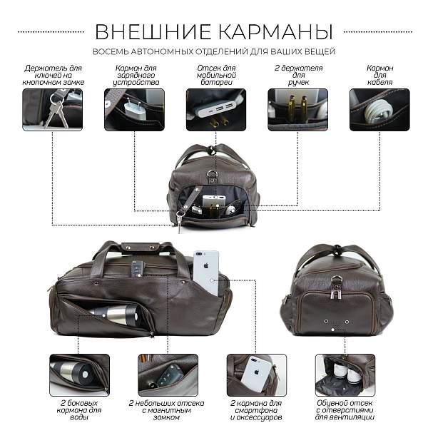 Дорожно-спортивная сумка BRIALDI Winner (Виннер) relief brown BR30550XC Коричневый Brialdi, Артикул: BR30550XC фото №1