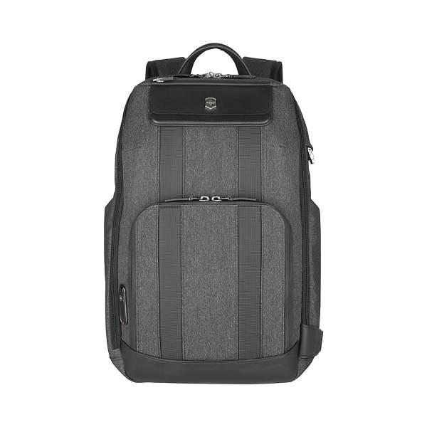 Рюкзак VICTORINOX Architecture Urban 2 Deluxe Backpack 15”, серый, полиэстер/кожа, 31x23x46 см, 23 л 611954 Victorinox, Артикул: 611954 фото №1