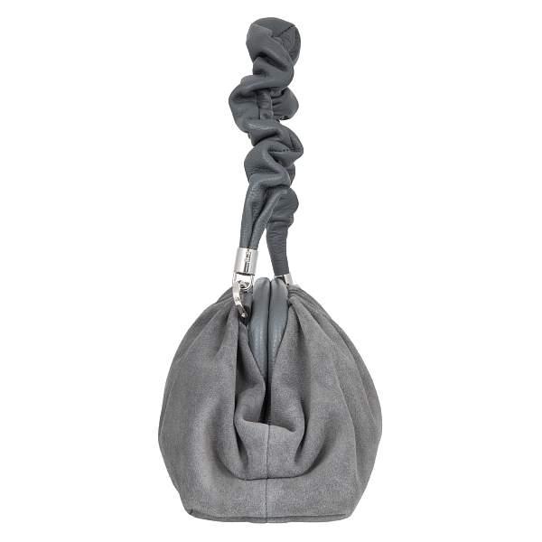 Cумка серый Sergio Belotti 60090 Grey velour Napoli Sergio Belotti, Артикул: 60090 Grey velour Napoli фото №1