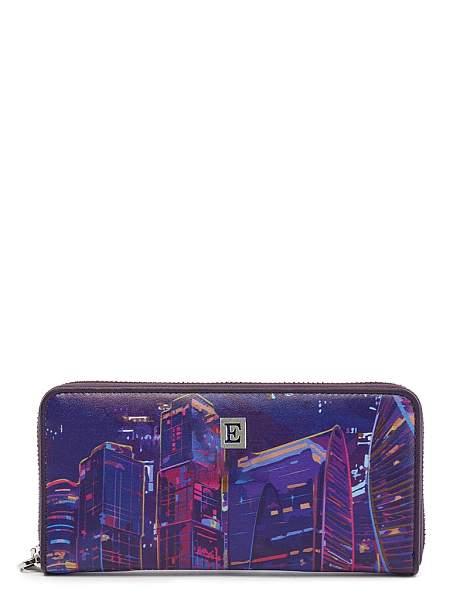 Кошелек ZQ137-2424 multicolor-purple ZQ137-2424 Eleganzza, Артикул: ZQ137-2424-45938 фото №1