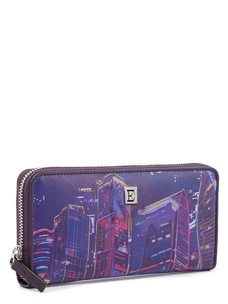 Кошелек ZQ137-2424 multicolor-purple ZQ137-2424 Eleganzza, Артикул: ZQ137-2424-45938 фото №1