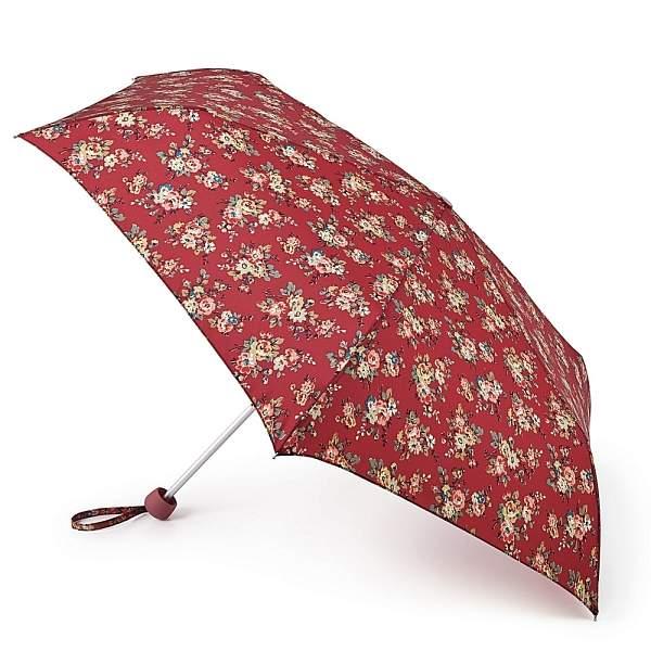 L768-2852 KingswoodRoseRed (Цветы) Зонт женский механика Cath Kidston Fulton Fulton, Артикул: L768-2852 KingswoodRoseRed фото №1