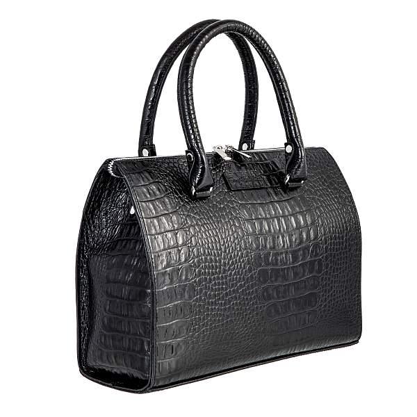 Сумка черный Sergio Belotti 7523 Croco black Caprice Sergio Belotti, Артикул: 7523 Croco black Caprice фото №1