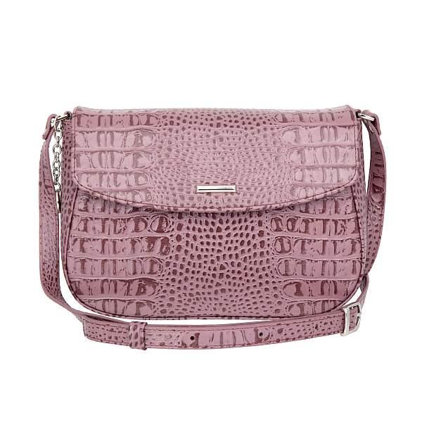 Сумка розовый Sergio Belotti 7080 Croco pink Caprice Sergio Belotti, Артикул: 7080 Croco pink Caprice фото №1