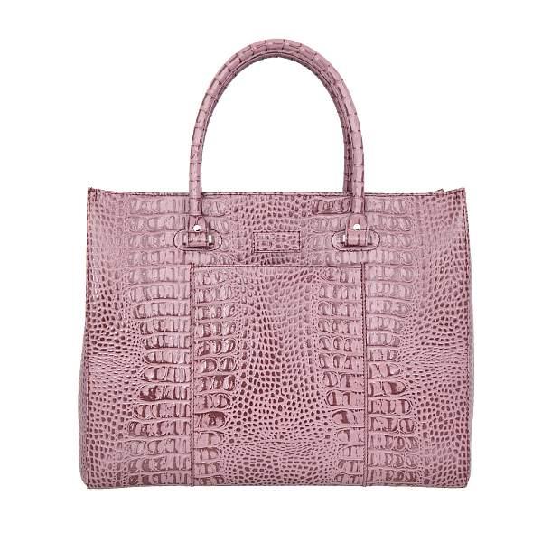 Сумка розовый Sergio Belotti 7524 Croco pink Caprice Sergio Belotti, Артикул: 7524 Croco pink Caprice фото №1