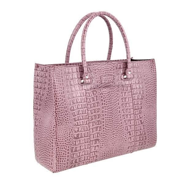 Сумка розовый Sergio Belotti 7524 Croco pink Caprice Sergio Belotti, Артикул: 7524 Croco pink Caprice фото №1