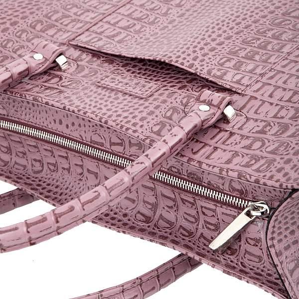 Сумка розовый Sergio Belotti 7524 Croco pink Caprice Sergio Belotti, Артикул: 7524 Croco pink Caprice фото №1