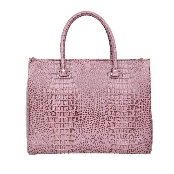 Сумка розовый Sergio Belotti 7524 Croco pink Caprice Sergio Belotti, Артикул: 7524 Croco pink Caprice фото №1