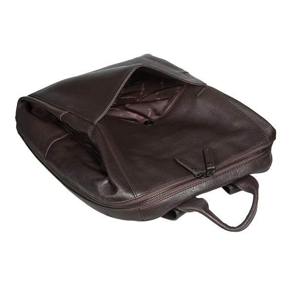 Рюкзак тёмно-коричневый Gianni Conti 1812719 dark brown Gianni Conti, Артикул: 1812719 dark brown фото №1