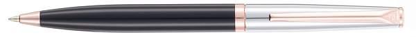 Ручка шариковая Pierre Cardin GAMME. Цвет - черный и серебристый. Упаковка Е PC1401BP Pierre Cardin, Артикул: PC1401BP фото №1