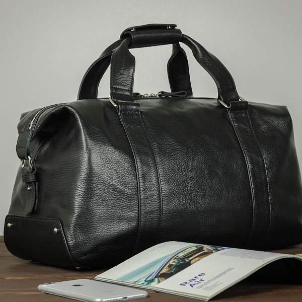 Дорожно-спортивная сумка BRIALDI Newcastle (Ньюкасл) relief black BR11876OQ Черный Brialdi, Артикул: BR11876OQ фото №1