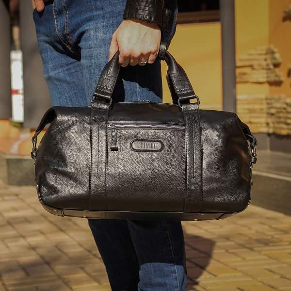 Дорожно-спортивная сумка BRIALDI Newcastle (Ньюкасл) relief black BR11876OQ Черный Brialdi, Артикул: BR11876OQ фото №1