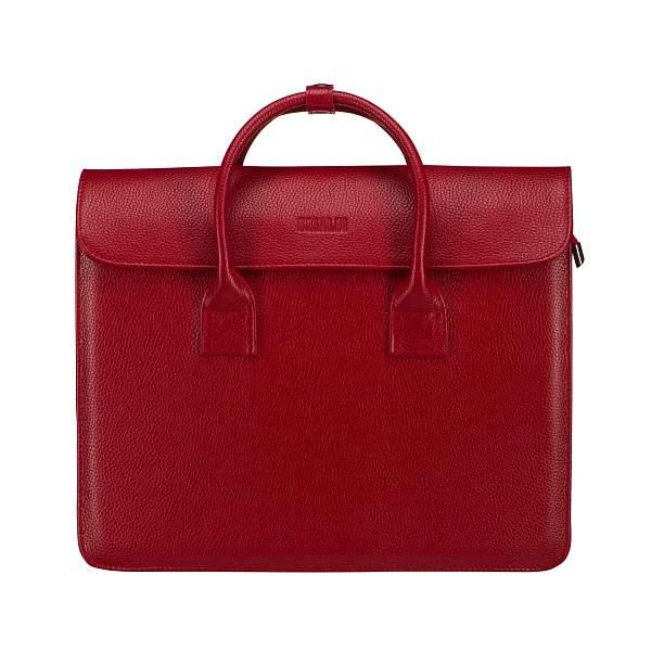 Деловая женская сумка BRIALDI Grand Vigo (Гранд Виго) relief red BR52006ZE Красный Brialdi, Артикул: BR52006ZE фото №1