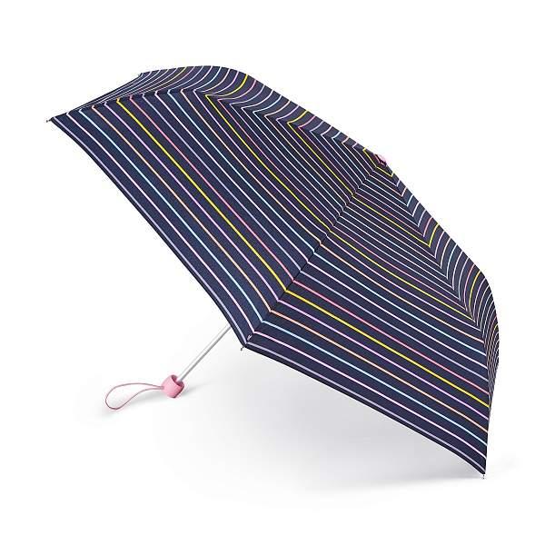 L553-4424 RainbowPinstripes (Разноцветные полоски) Зонт женский механика Fulton Fulton, Артикул: L553-4424 RainbowPinstripes фото №1