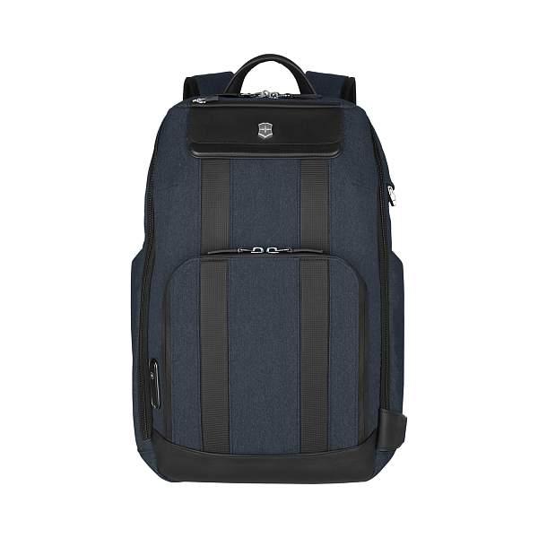 Рюкзак VICTORINOX Architecture Urban 2 Deluxe Backpack 15”, синий, полиэстер/кожа, 31x23x46 см, 23 л 612669 Victorinox, Артикул: 612669 фото №1