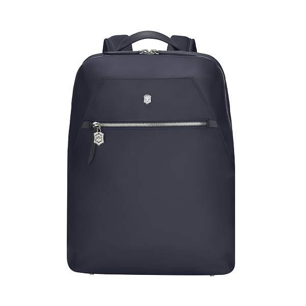 Рюкзак VICTORINOX Victoria Signature Compact Backpack, синий, нейлон/кожа, 30x16x38 см 612204 Victorinox, Артикул: 612204 фото №1