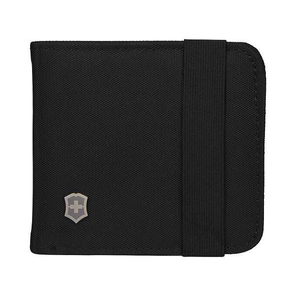 Бумажник VICTORINOX TA 5.0 Bi-Fold Wallet с RFID защитой, чёрный, нейлон, 11x1x10 см 610396 Victorinox, Артикул: 610396 фото №1