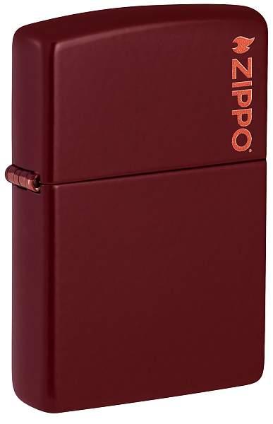 Зажигалка ZIPPO Classic с покрытием Merlot, латунь/сталь, бордовая, глянцевая, 38x13x57 мм 46021ZL Zippo, Артикул: 46021ZL фото №1