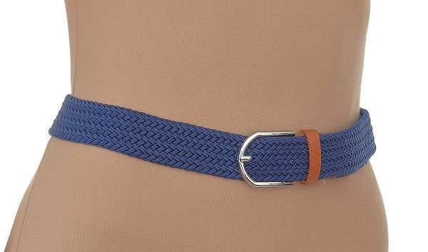 Ремень elastic belt blue n bullatti синий BULLATTI, Артикул: Elastic Belt blue N фото №1