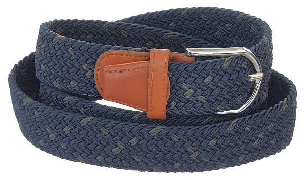 Ремень elastic belt blue-black bullatti синий BULLATTI, Артикул: Elastic Belt blue-black фото №1