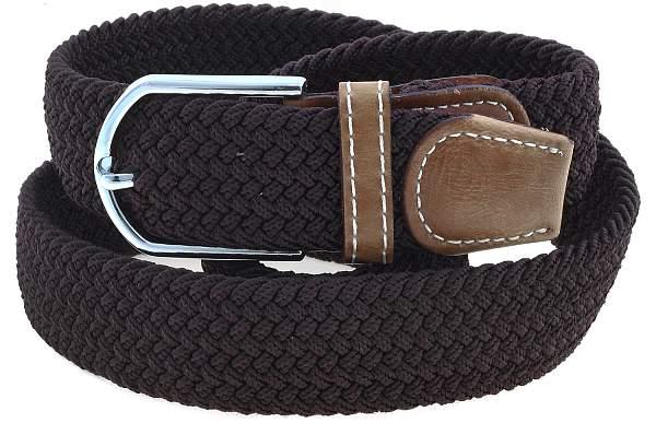 Ремень elastic belt dark brown fioramore коричневый FIORAMORE, Артикул: Elastic Belt dark brown фото №1