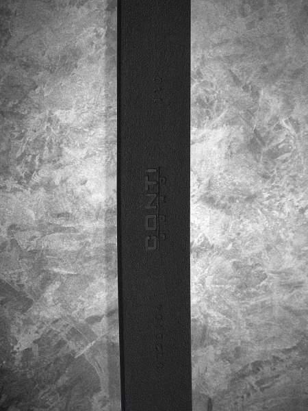 Ремень джинсовый черный Conti Uomo 3028104 Black Conti Uomo, Артикул: 3028104 Black фото №1