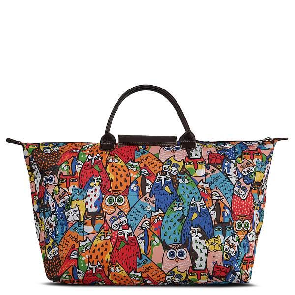 Сумка дорожная Antan мультиколор ANTAN 175/2 colorful cats Antan, Артикул: 175/2 colorful cats фото №1