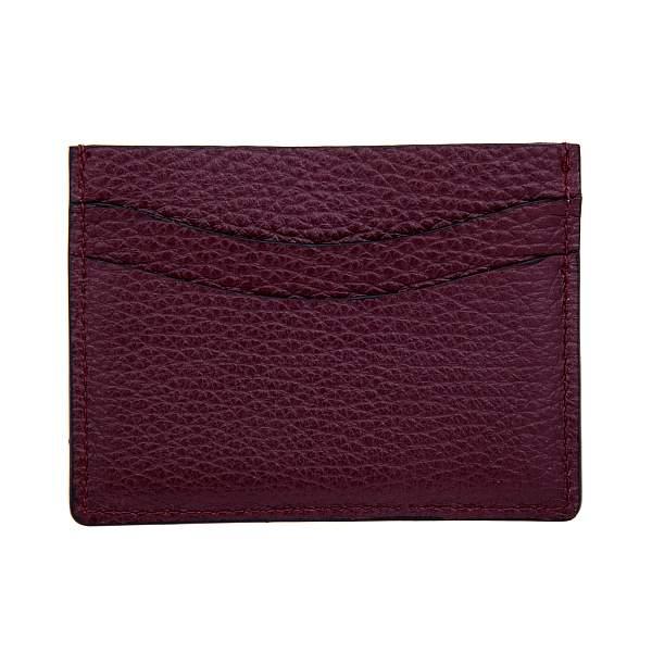 Картхолдер Conti UOMO бордовый Conti Uomo 15-37 burgundy Conti Uomo, Артикул: 15-37 burgundy фото №1