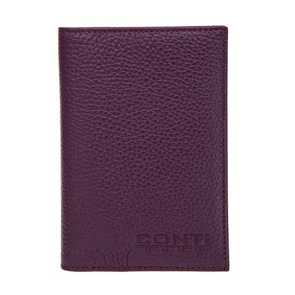 Обложка для паспорта Conti UOMO фиолетовый Conti Uomo 706192 violet Conti Uomo, Артикул: 706192 violet фото №1