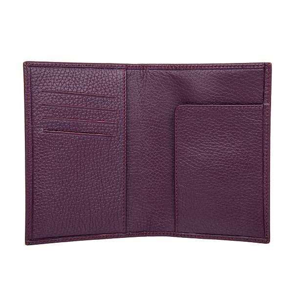 Обложка для паспорта Conti UOMO фиолетовый Conti Uomo 706192 violet Conti Uomo, Артикул: 706192 violet фото №1