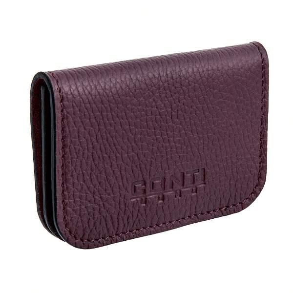 Картхолдер Conti UOMO бордовый Conti Uomo 15-20 burgundy Conti Uomo, Артикул: 15-20 burgundy фото №1