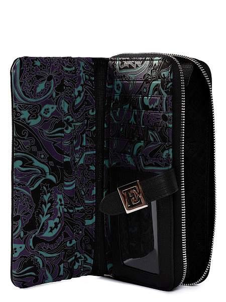 Кошелек Z108-2804 black/paisley black Eleganzza, Артикул: Z108-2804-01-00035141 фото №1