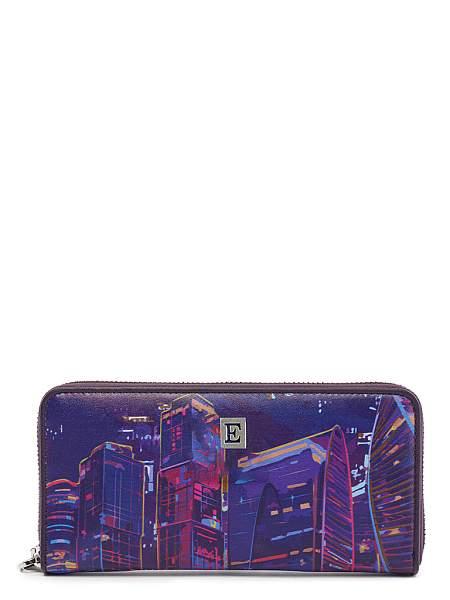 Кошелек ZQ137-2424 multicolor-purple Eleganzza, Артикул: ZQ137-2424-01-00040934 фото №1