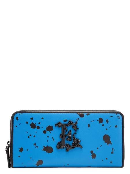 Кошелек ZQ76-2424 bright blue/black Eleganzza, Артикул: ZQ76-2424-01-00045996 фото №1