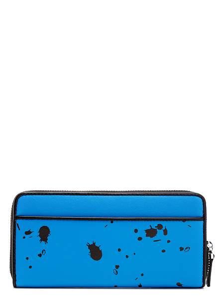 Кошелек ZQ76-2424 bright blue/black Eleganzza, Артикул: ZQ76-2424-01-00045996 фото №1