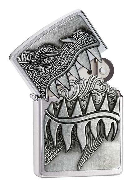 Зажигалка ZIPPO 200 Fire Breathing Dragon Zippo, Артикул: 28969 фото №1